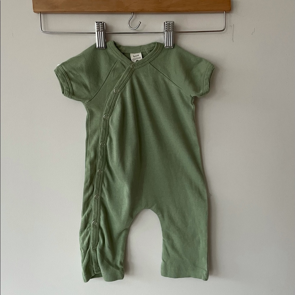 Kate Quinn organic cotton kimono wrap union suit One piece romper